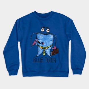 Blue Tooth Crewneck Sweatshirt